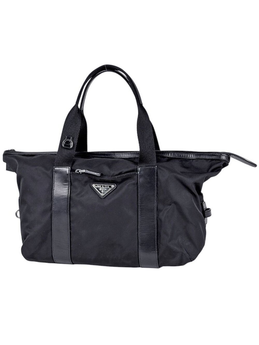 Prada Handbag Nylon Nero